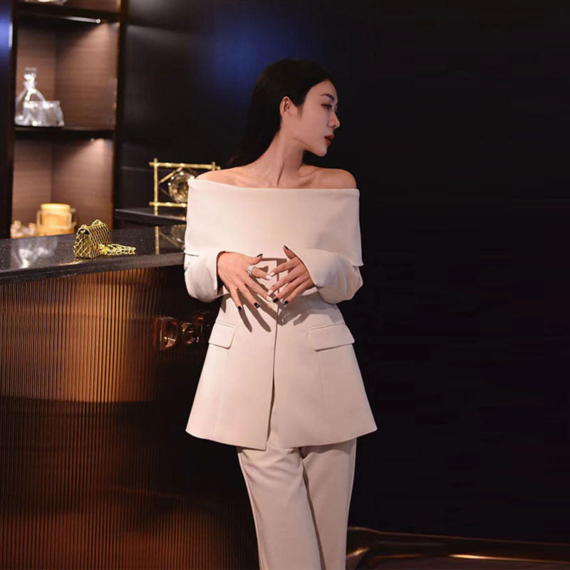 Fashion Socialite Temperament Business Suit