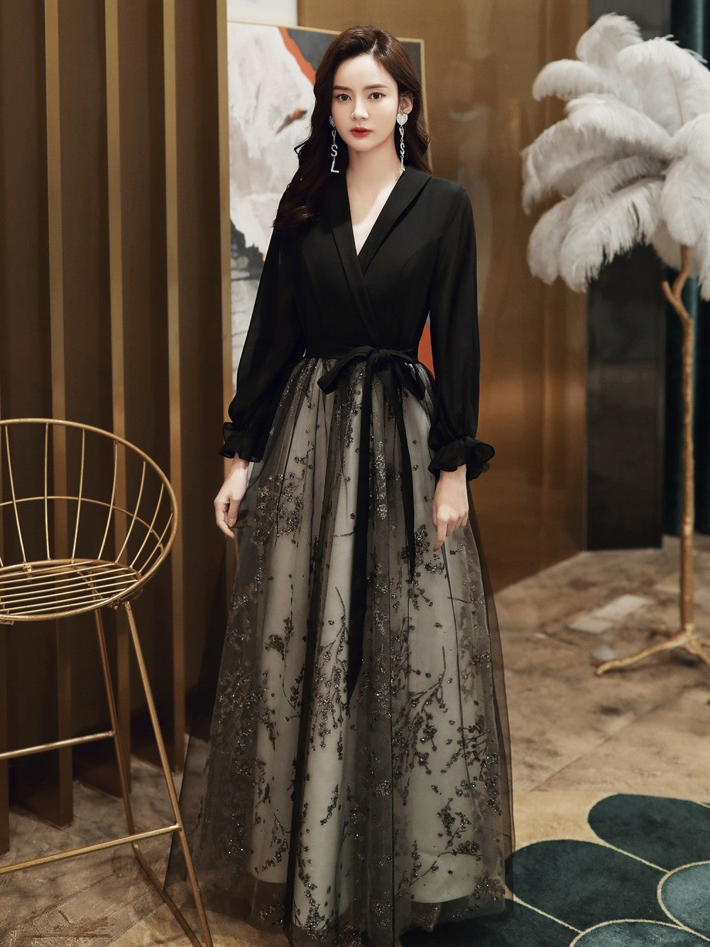 Black Evening Gown