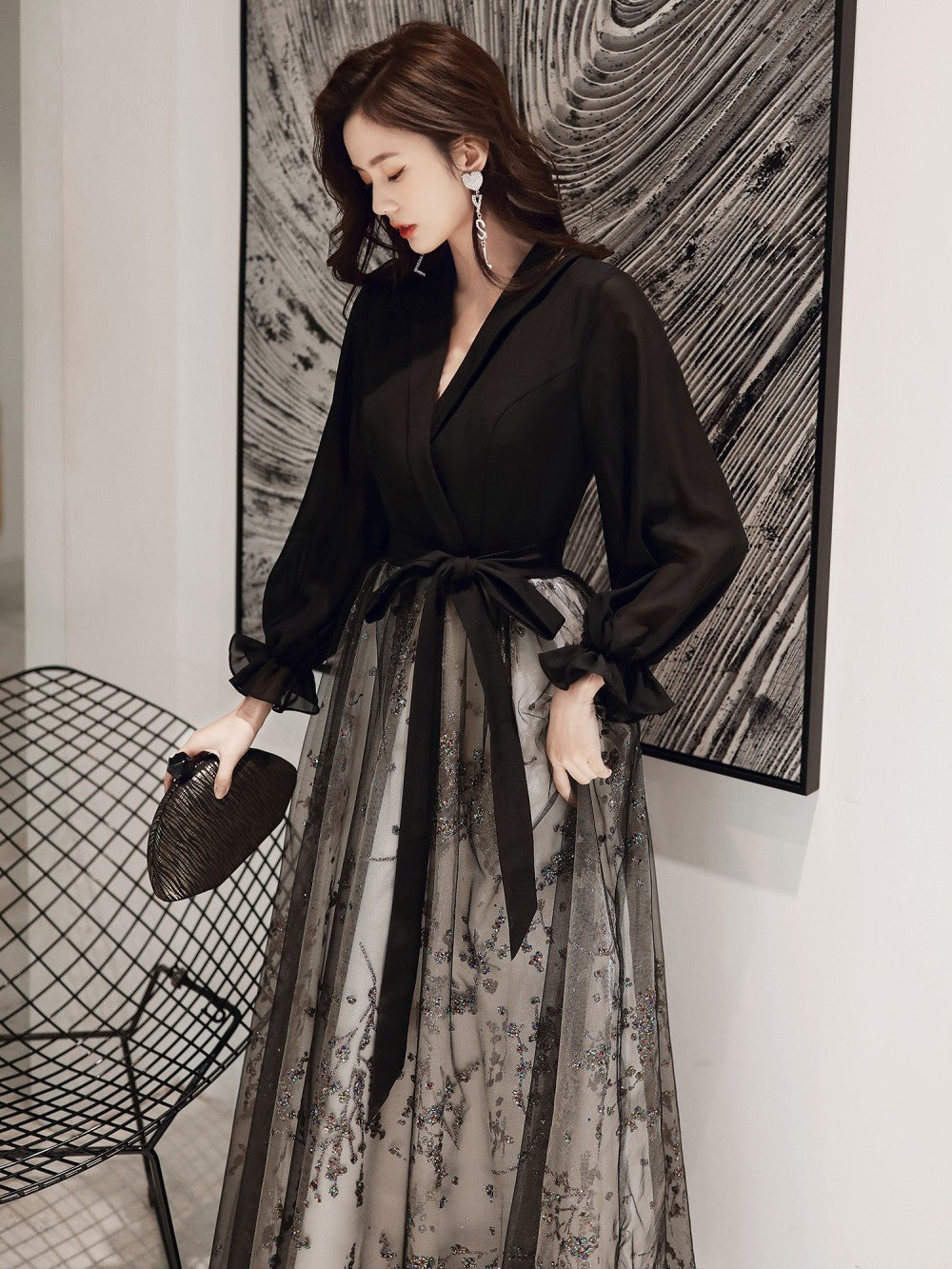 Black Evening Gown