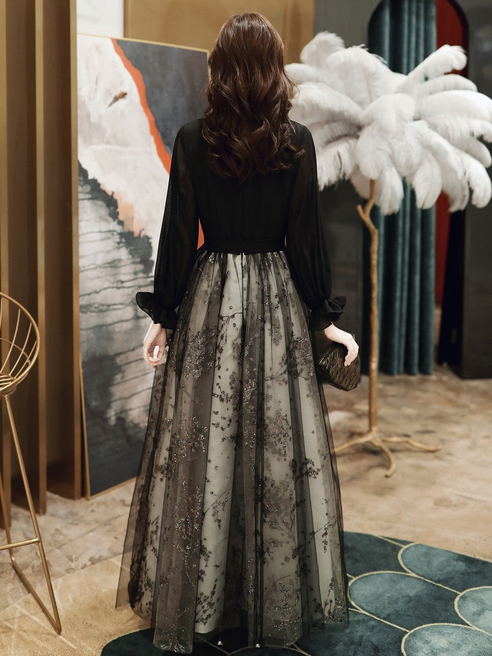 Black Evening Gown