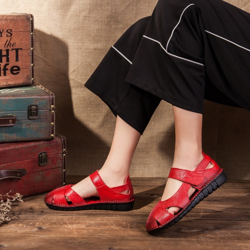 Handmade Retro Genuine Leather Sandals