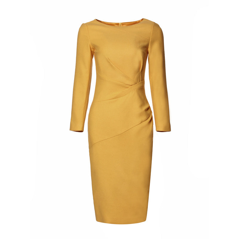 Yellow Business Dress
