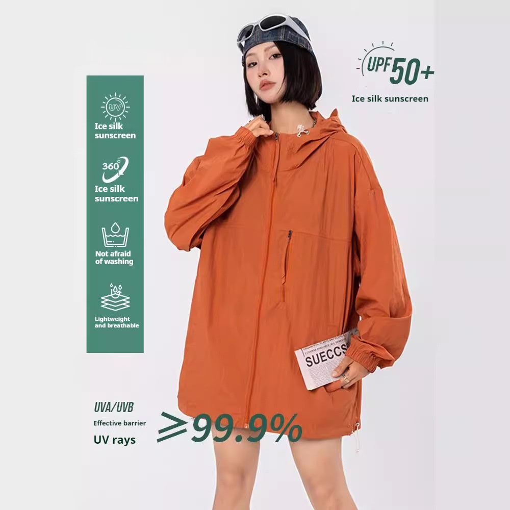 Sun Protection Silk Thin Jacket