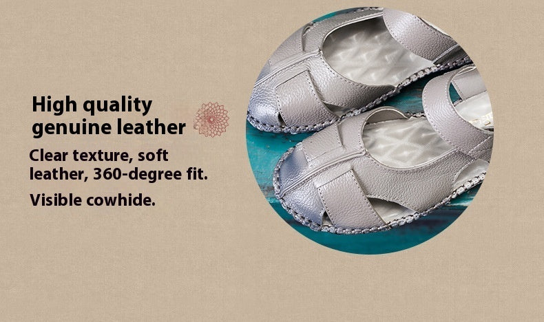 Handmade Retro Genuine Leather Sandals