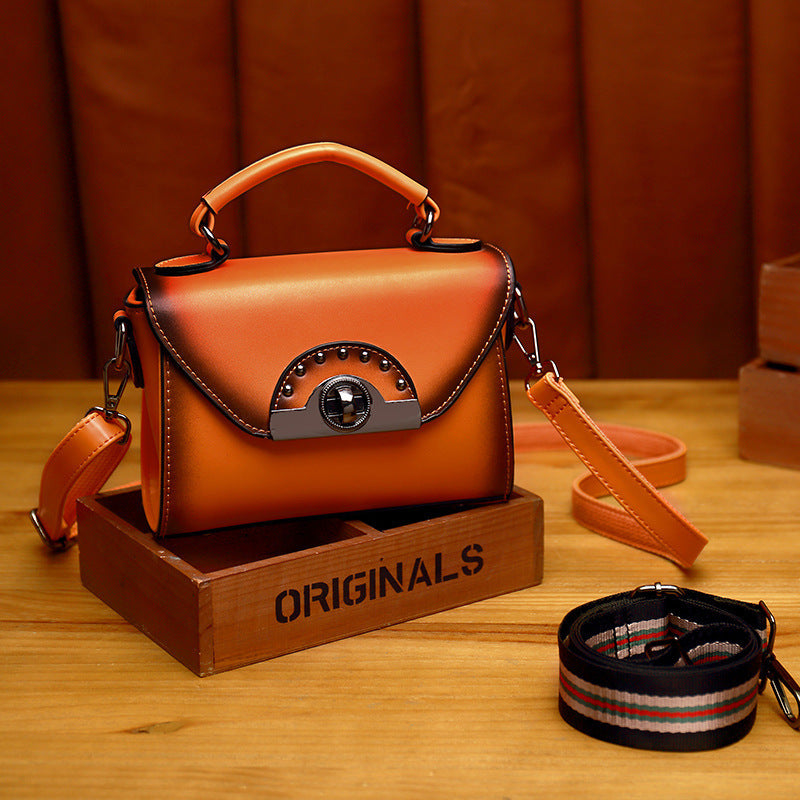 Genuine Leather Mini Vintage Shoulder/Cross Body Bags