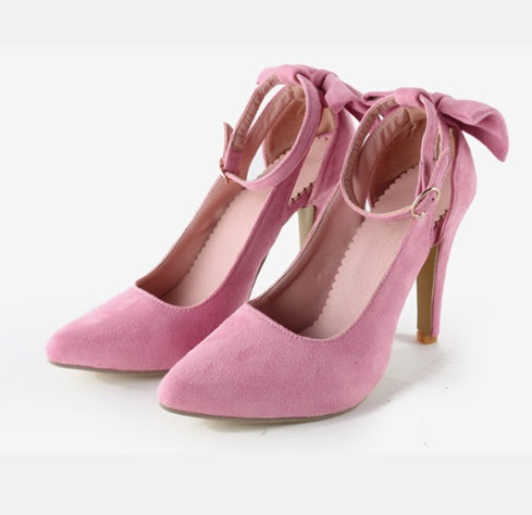 Bow High Heels