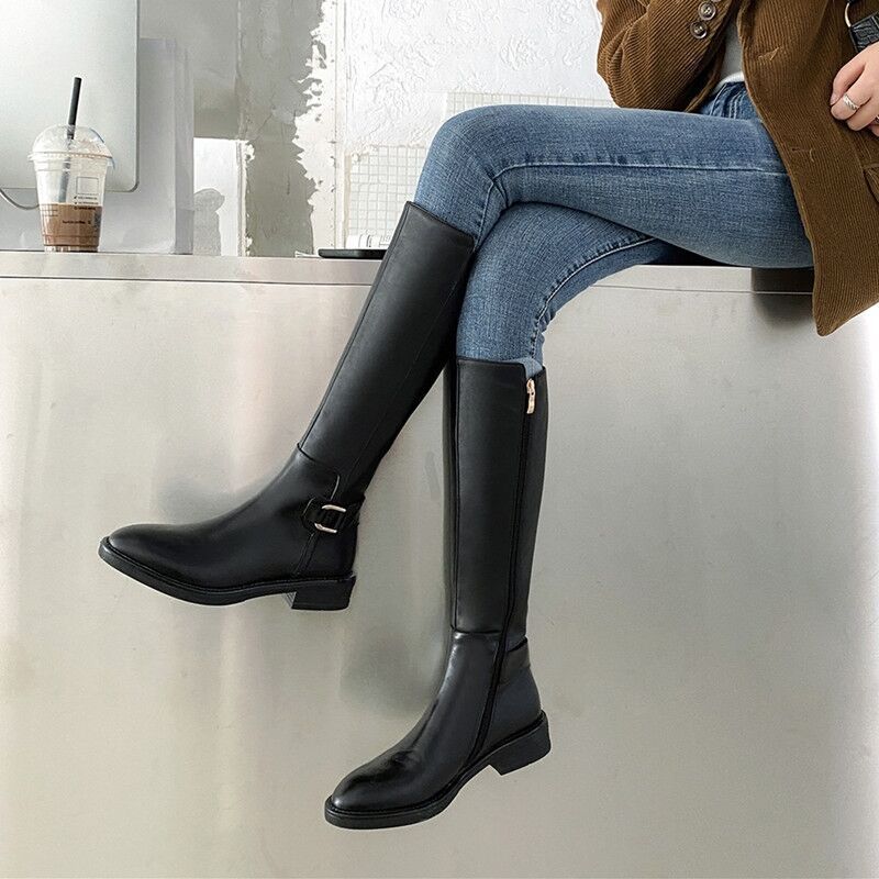 Women's Knee-High Knight Boots