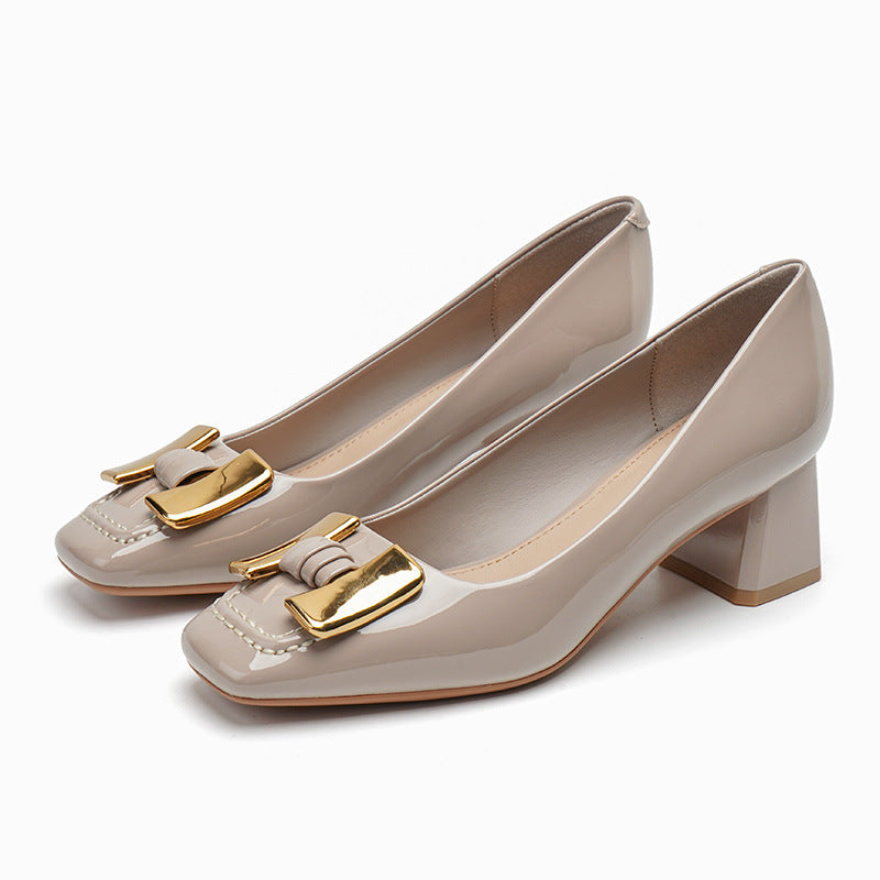 Chunky Heel Mary Jane Shoes