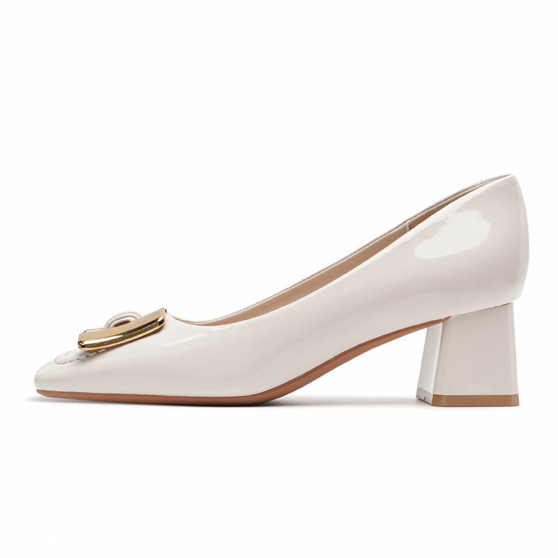 Chunky Heel Mary Jane Shoes