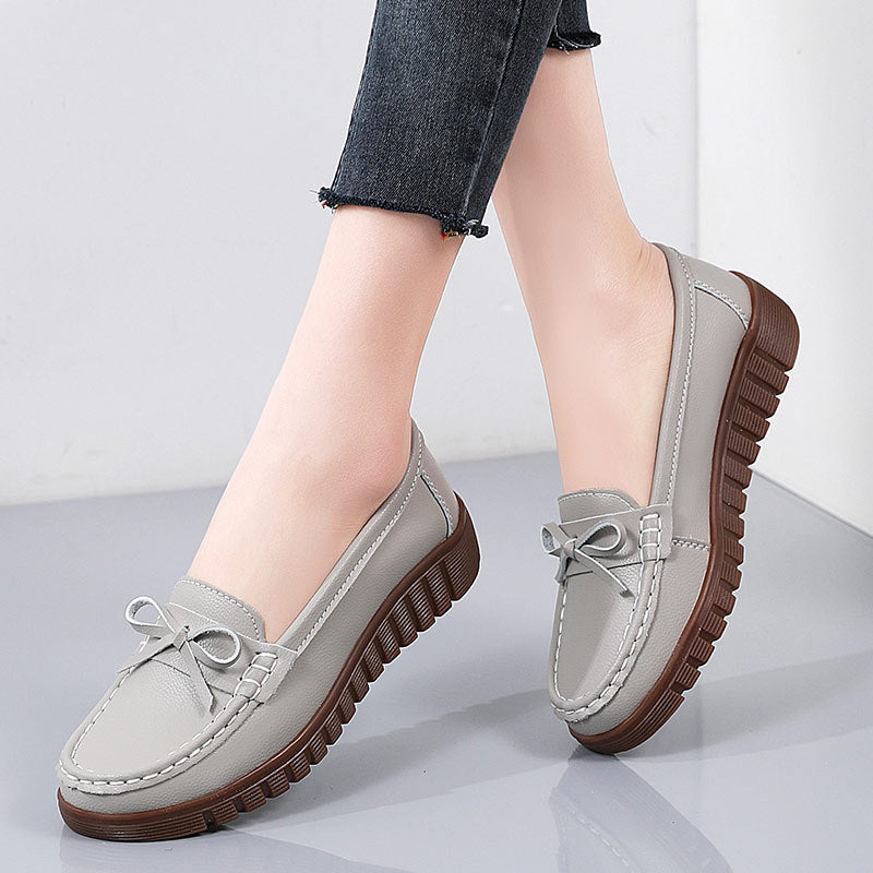 Soft-Soled Breathable Leather Shoes