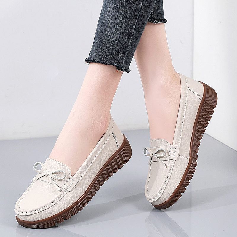 Soft-Soled Breathable Leather Shoes