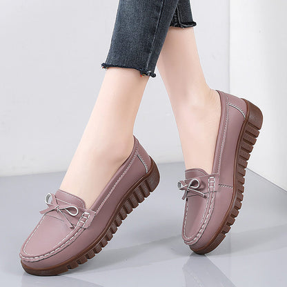 Soft-Soled Breathable Leather Shoes