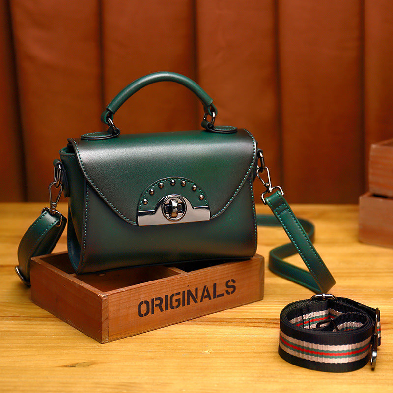 Genuine Leather Mini Vintage Shoulder/Cross Body Bags