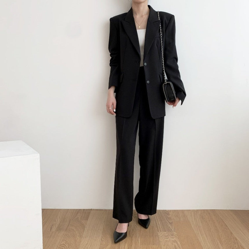 Short French Suit with Matching Belt