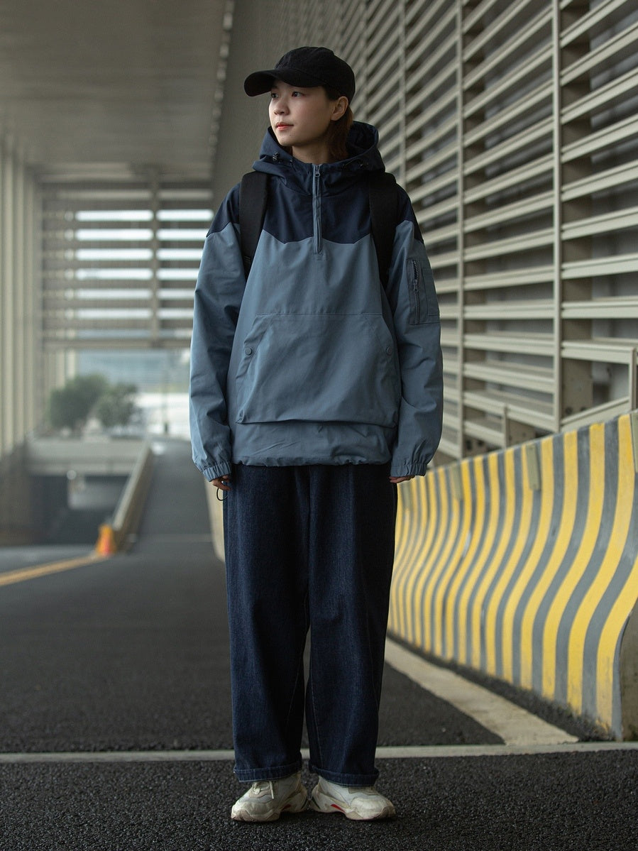 Pullover Hooded Jacket
