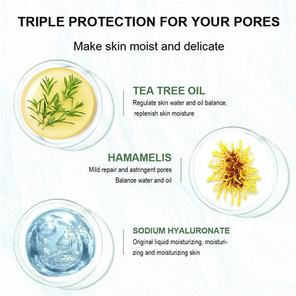 Pore Refinement Gel Pore Shrinkage