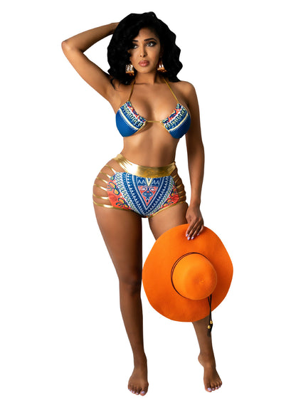 Bikini Digital Print Swimsuit