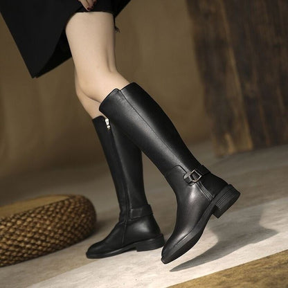 Women's Knee-High Knight Boots