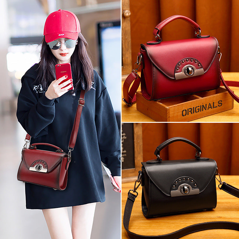 Genuine Leather Mini Vintage Shoulder/Cross Body Bags