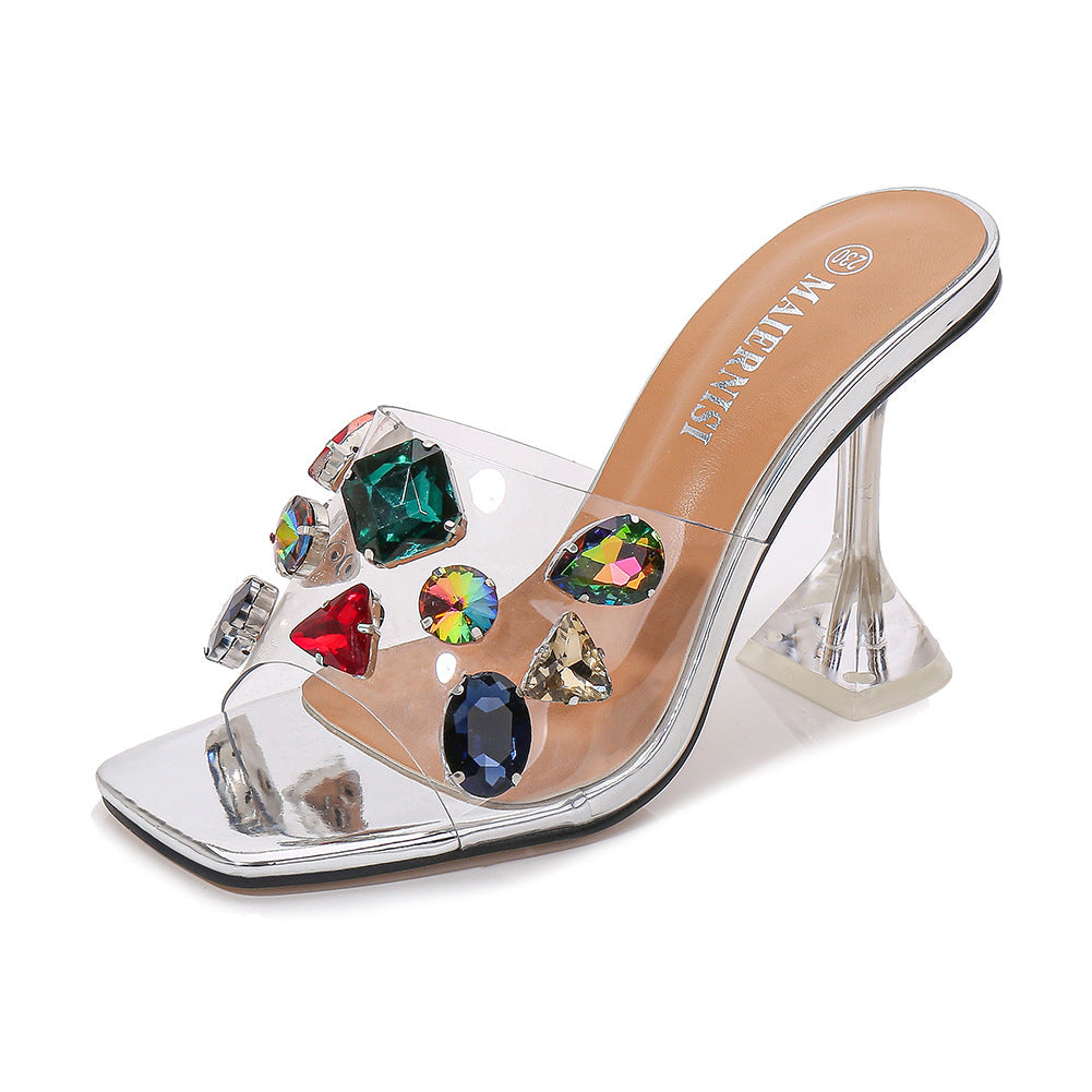 Rhinestone High Heels