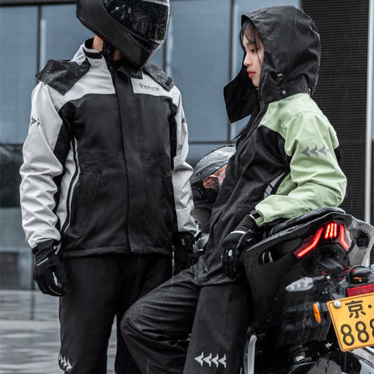 Outdoor Split Raincoat for Biker
