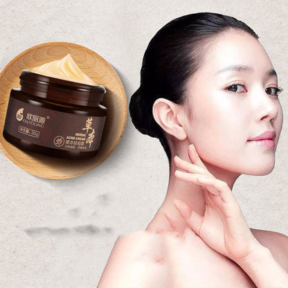 Closed mouth acne cream