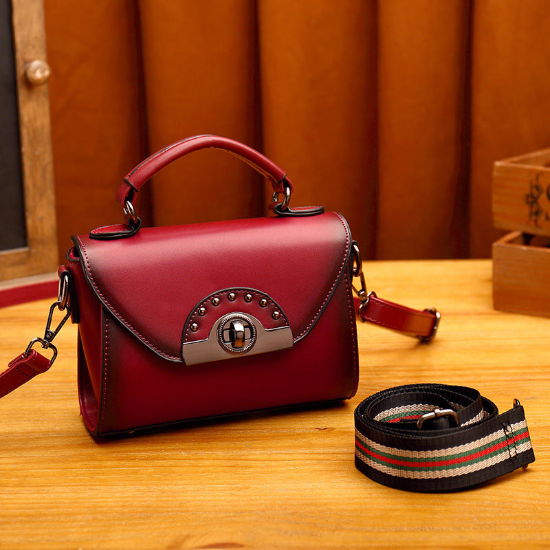 Genuine Leather Mini Vintage Shoulder/Cross Body Bags