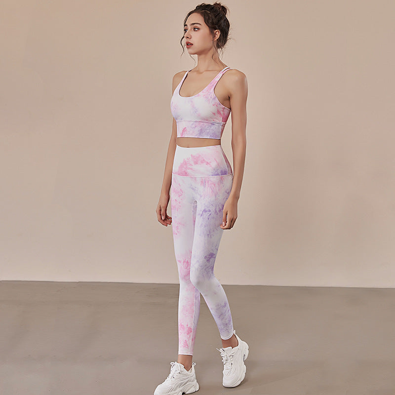 Tie-dye Yoga Wear
